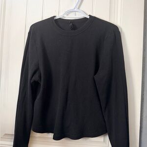 Skim Ribbed Long sleeve